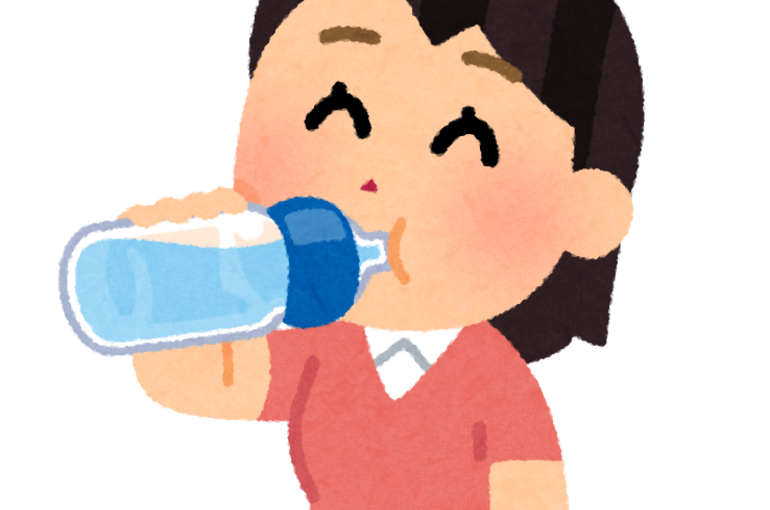 drink_suibun_hokyuu_petbottle_woman
